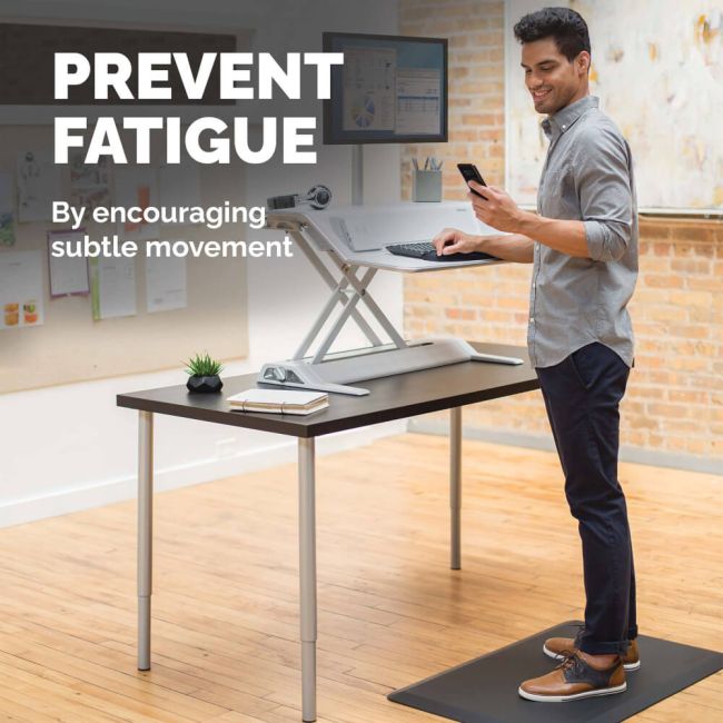 Fellowes Everyday Posturemat 915x610x19mm Black 8707001 image 2