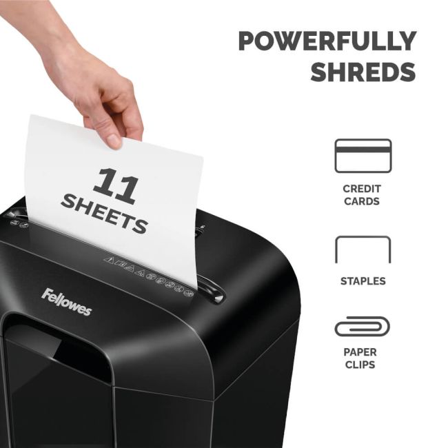 Fellowes Powershred LX70 Cross-Cut P-4 Shredder 4403401 image 3