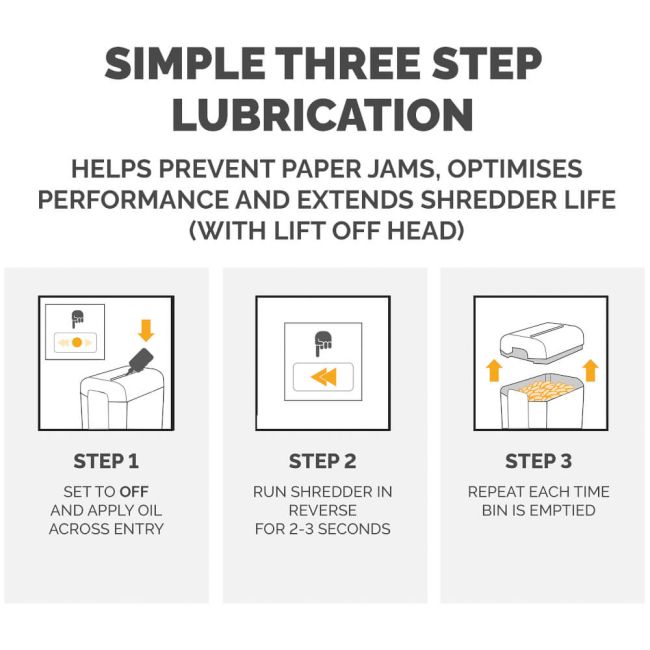 Fellowes Powershred Shredder Oil Light Amber 335ml Bottle 3608601 image 7