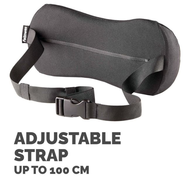 Fellowes Lumbar Cushion Black 100119853 image 5