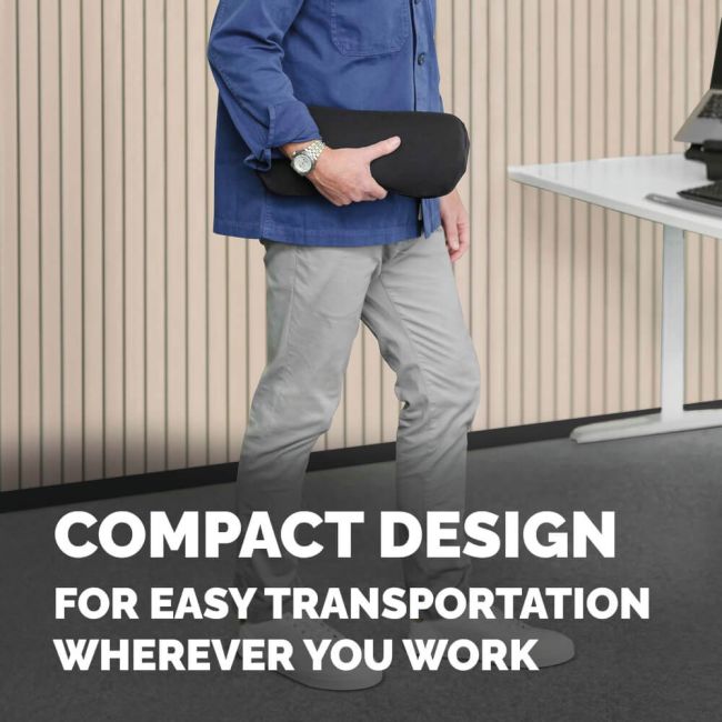 Fellowes Lumbar Cushion Black 100119853 image 7