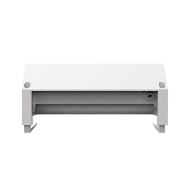 Fellowes Power Desk 2 Type G UK/IE 2 Sockets 1 USB-A + 1 USB-C Port White 100137181 image 3