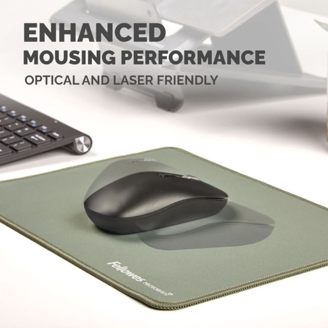 Fellowes Breyta XL Fabric Mouse Pad Sage 100139318 image 6