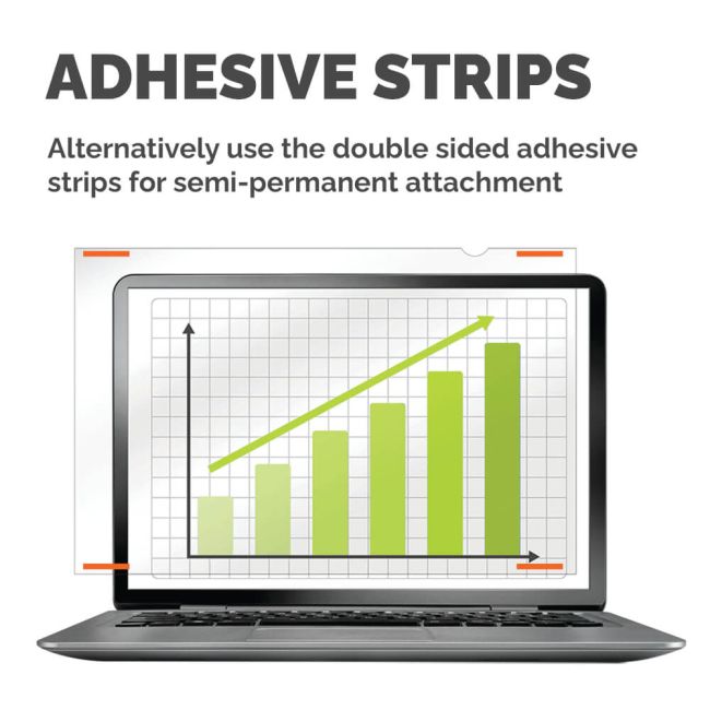 Fellowes PrivaScreen Privacy Filter Widescreen 14 Inch Black 100142717 image 7