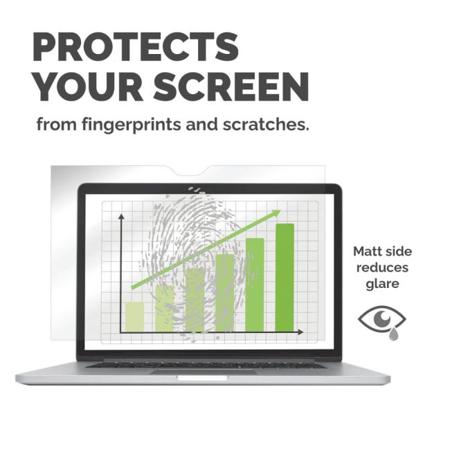 Fellowes PrivaScreen Privacy Filter Widescreen 14 Inch Black 100142717 image 9