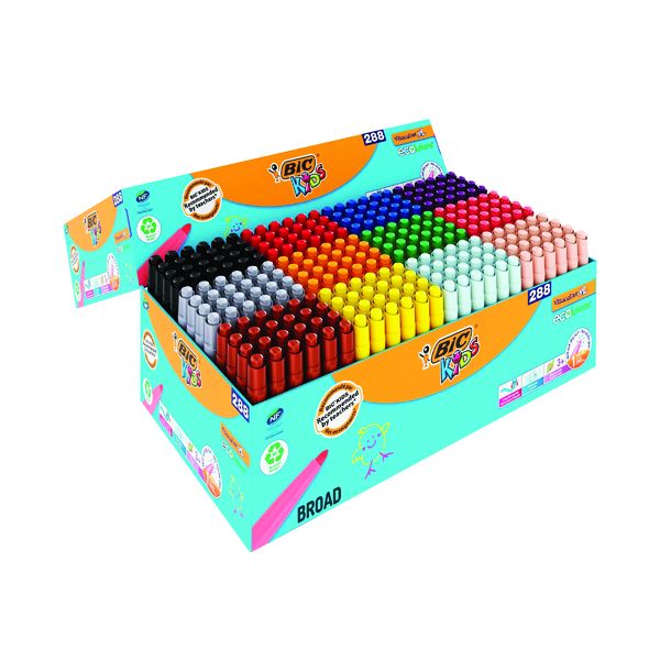 Bic Kids Visa Colg Pens XL Ast Pk288 image