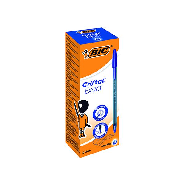 Bic Cristal Bp U/Fine Blue Pk20 image