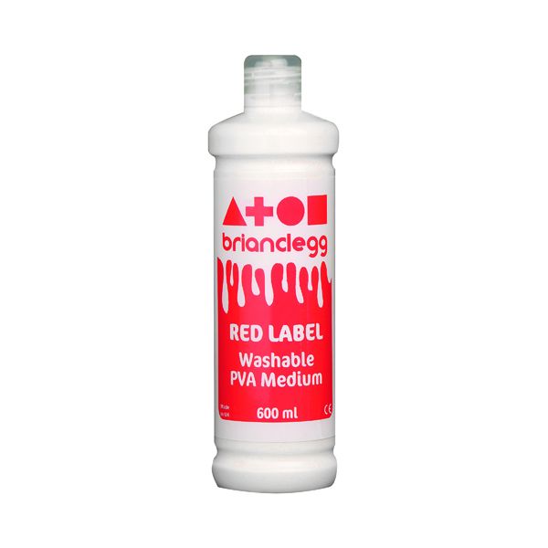 Pva Glue Red Label 600Ml image