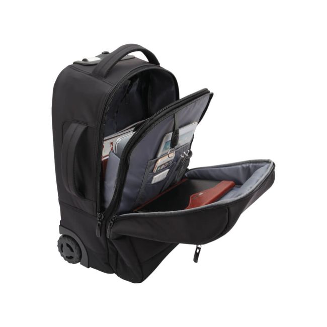 BestLife 15.6 inch Trolley Backpack USB Black and Green BT-3335P image 2