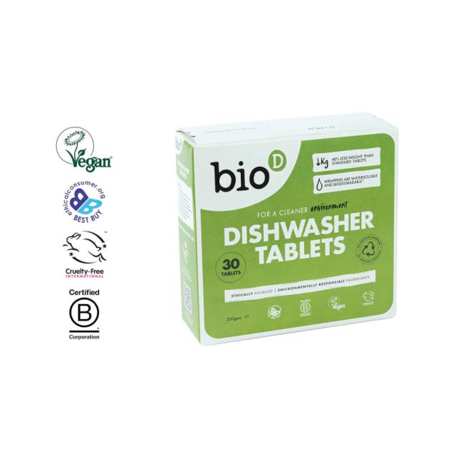 BioD Dishwasher Tablets 30 Tablets BDWT30 image 3