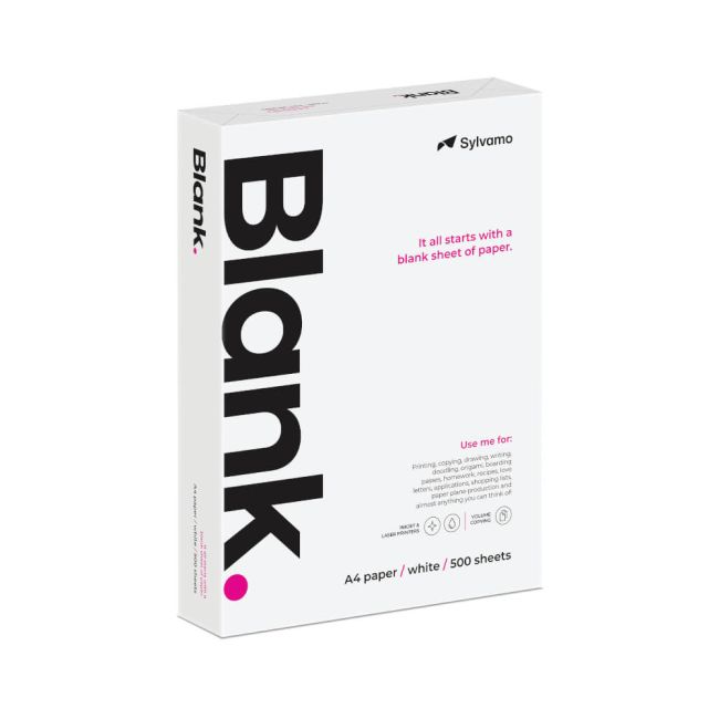 Blank A4 White Copier Paper (Pack of 2500) BLANK070X701 image 3