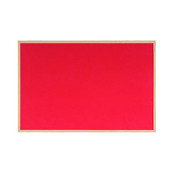 Bioffice Memo Cork Board Red image