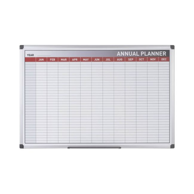 Bi-Office Maya Magnetic Annual Planner 90x60cm GA0337170 image 1