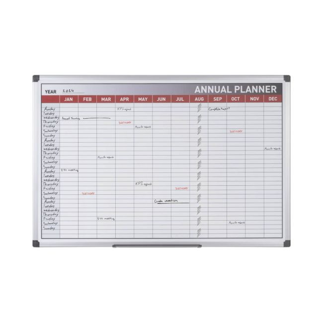 Bi-Office Maya Magnetic Annual Planner 90x60cm GA0337170 image 6