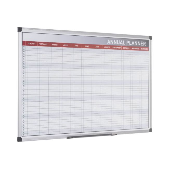 Bi-Office Maya 52 Week Magnetic Annual Planner 90x60cm GA0361170 image 2