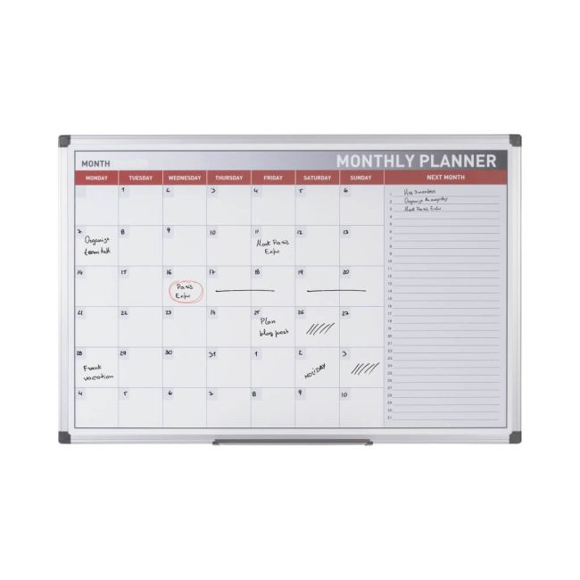 Bi-Office Maya Magnetic Month Planner 90x60cm GA0336170 image 6