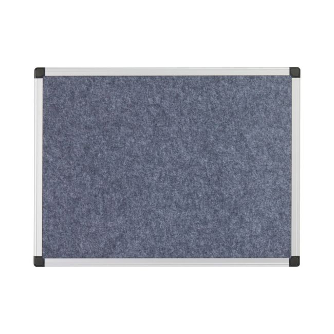 Bi-Office Maya Fire Retardant Noticeboard Grey Aluminium Frame 240x120cm SA2102170 image 1
