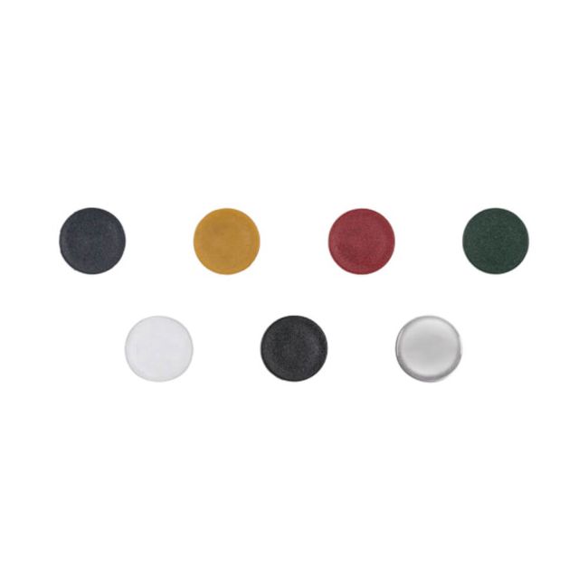Bi-Office Round Magnets 30mm Assorted Colours Pack of 10 IM130909 image 1