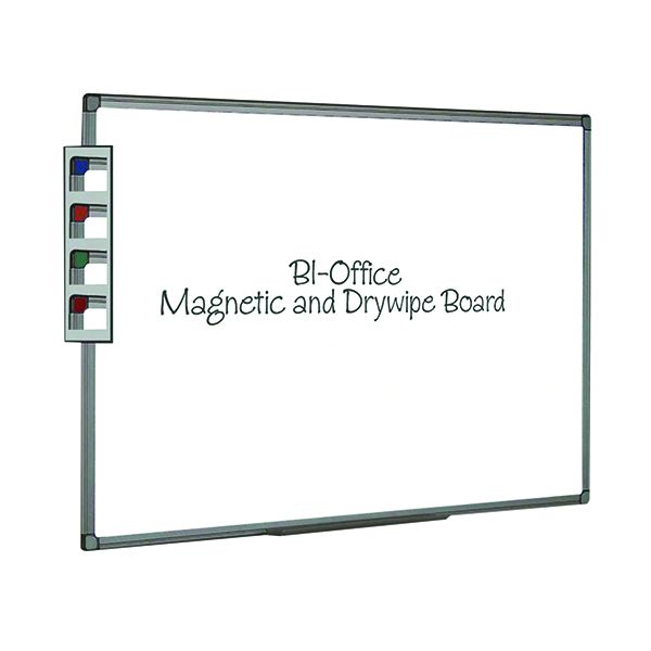 Bioffice Mag Whtbrd 600X450mm Alum image