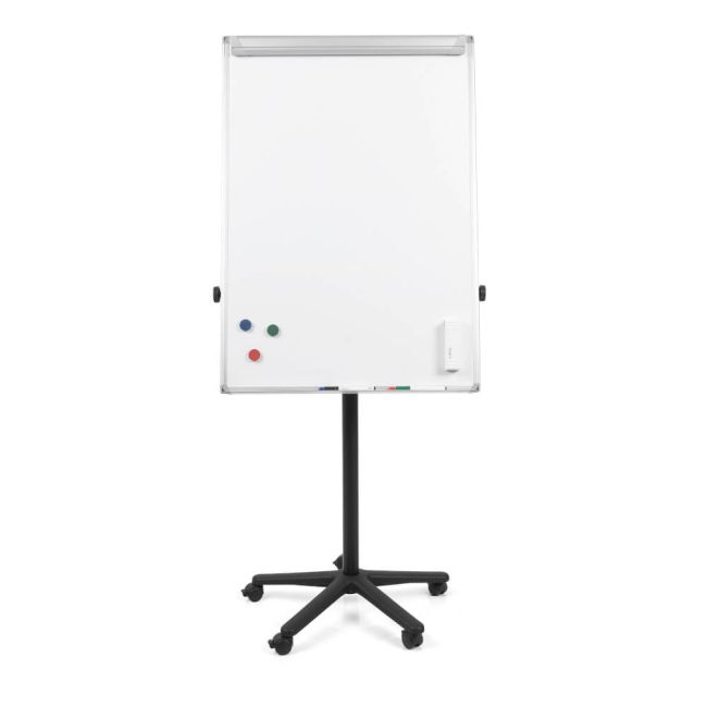 Bi-Office Classic Magnetic Mobile Easel Black/Grey 70x100cm EA4806175 image 9