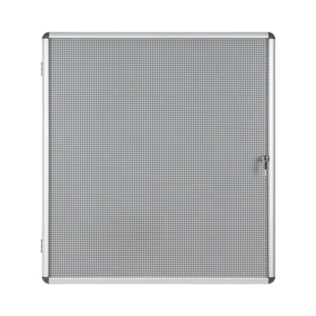 Bi-Office Enclore Combonet Display Case Acrylic Aluminium Frame 12xA4 VT660108150 image 1