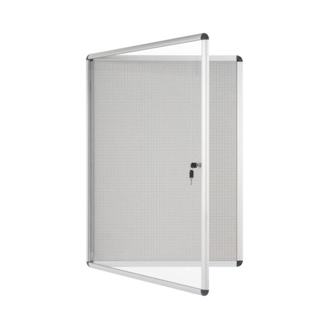 Bi-Office Enclore Combonet Display Case Acrylic Aluminium Frame 9xA4 VT630108150 image 3