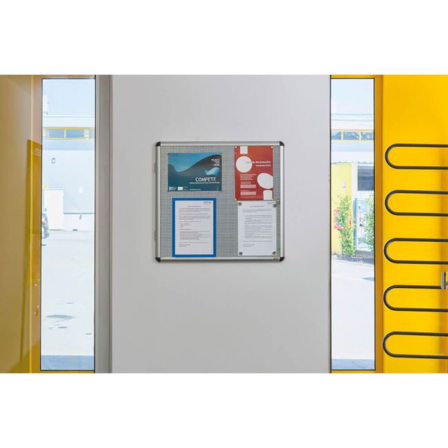 Bi-Office Enclore Combonet Display Case Acrylic Aluminium Frame 15xA4 VT640108150 image 8