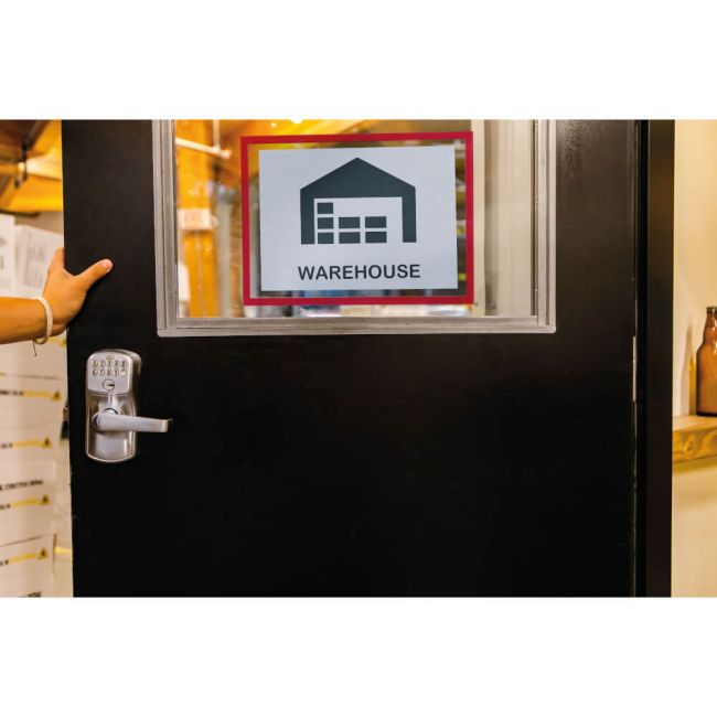 Bi-Office Adhesive Document Holder Green A3 (Pack of 5) FM2824 image 7