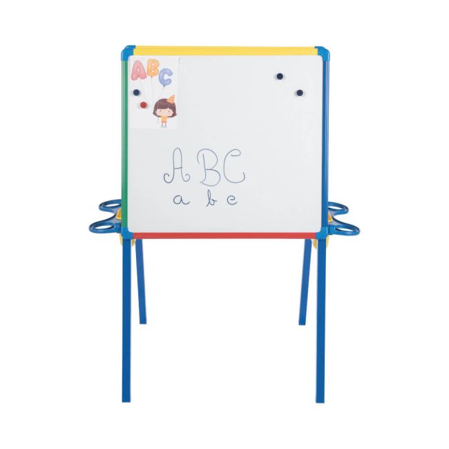 Bi-Office Schoolmate A- Frame Magnetic Easel Lacquered Steel 84x104x63cm DKT8001866 image 9