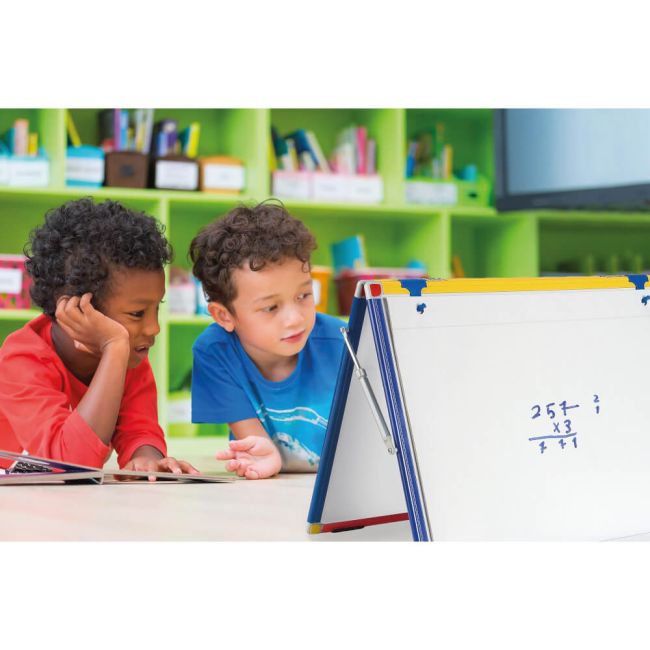 Bi-Office Schoolmate Desktop Magnetic Easel Lacquered Steel 60x45cm DKT10201011 image 10