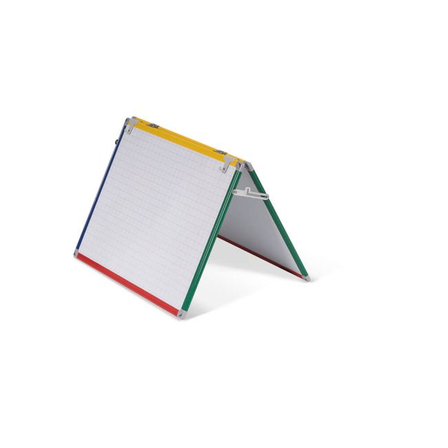 Bi-Office Schoolmate Desktop Magnetic Easel Lacquered Steel 60x45cm DKT10201011 image 7