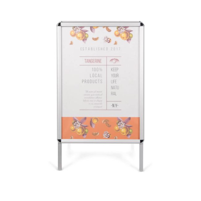 Bi-Office A- Frame Poster Display Freestanding Aluminium Frame A0 DKT70303032 image 8