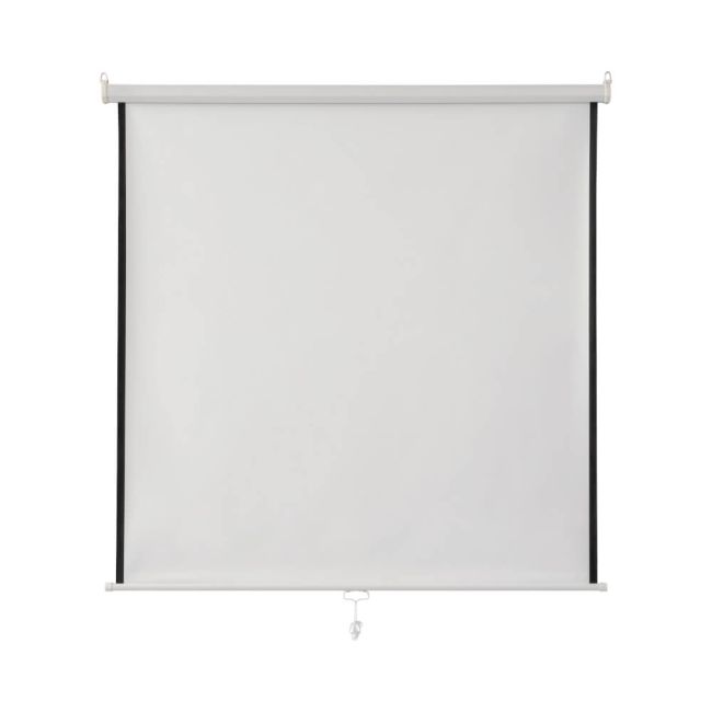Bi-Office Wall Projection Screen Manual Retraction 120x90cm 9D006004 image 1