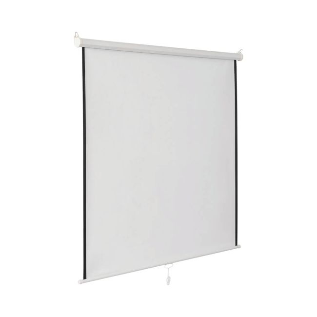 Bi-Office Wall Projection Screen Manual Retraction 150x150cm 9D006030 image 2