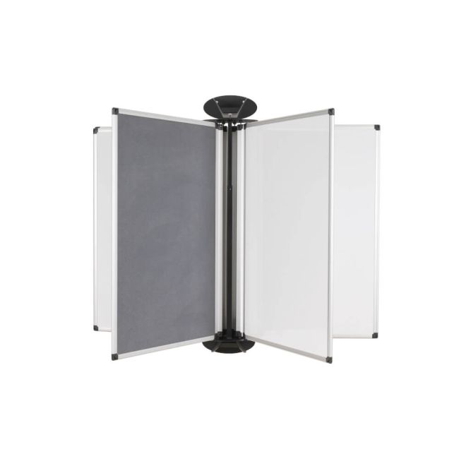 Bi-Office Flipping Board System Black Structure 240x1200mm RPA01001 image 7