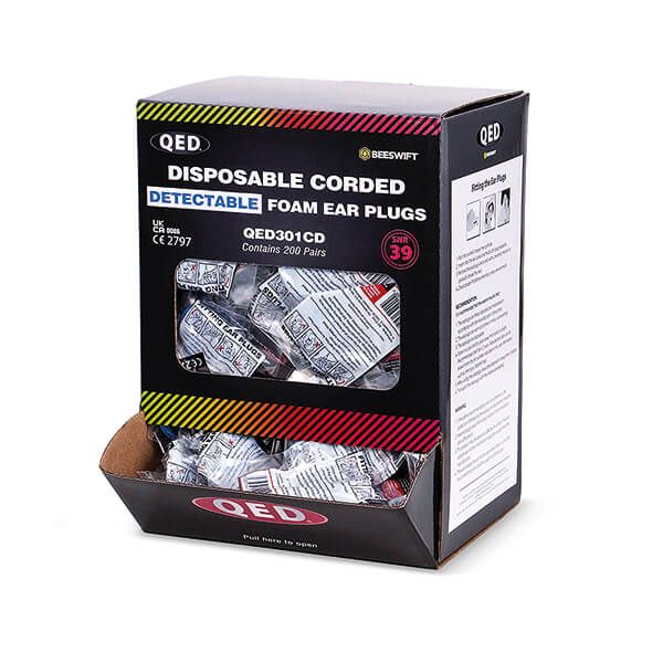 PU Foam Disb Earplugs Ylw Pk200 image
