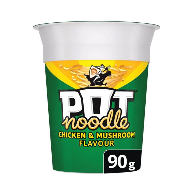Pot Noodle Chicken and Mushroom 90g (Pack of 12) 67492342 image 1