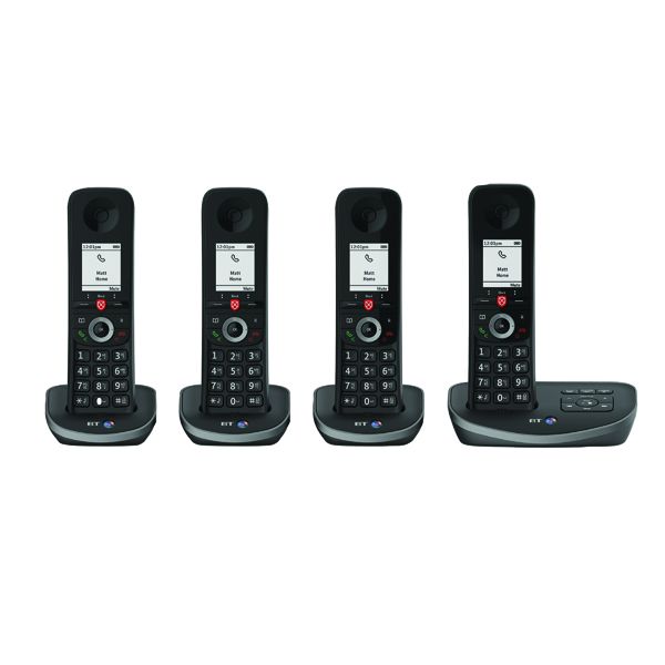 BT Advanced DECT TAM Phone Quad image