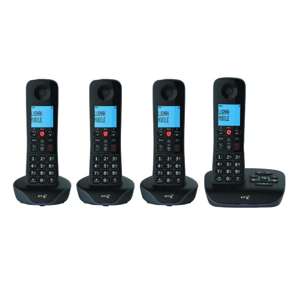 BT Essential DECT TAM Phone Quad image