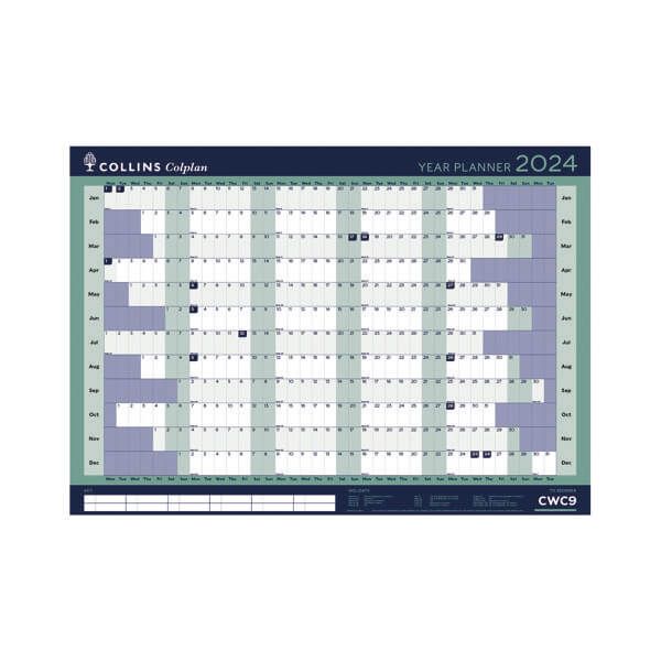 Collins A1 Year Planner 2024 image