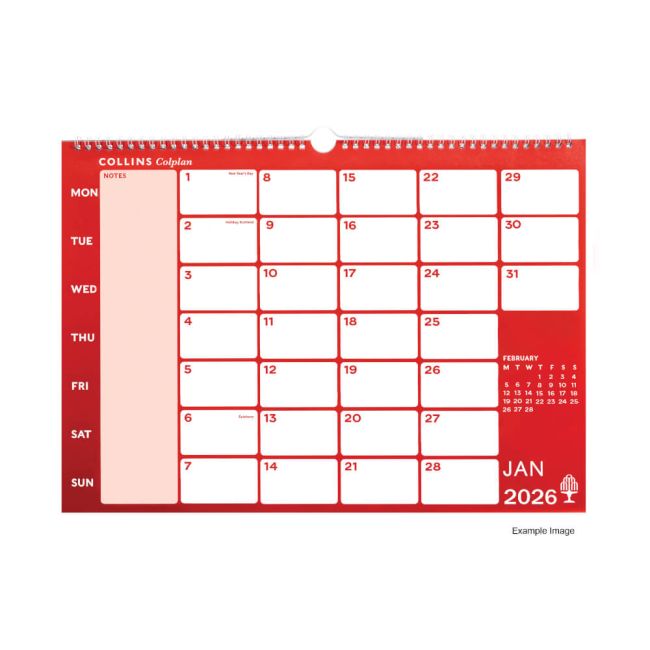 Collins Memo Calendar A3 2026 CMC-26 image 1