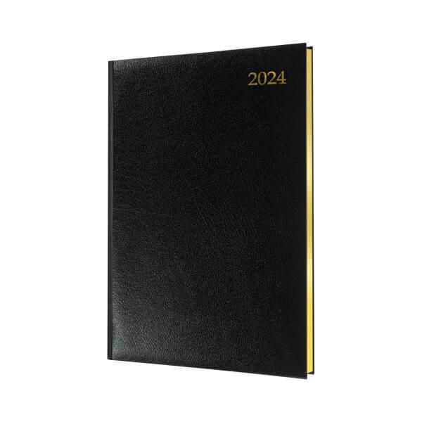 Collins Quarto Diary WTV Appt Blk 24 image