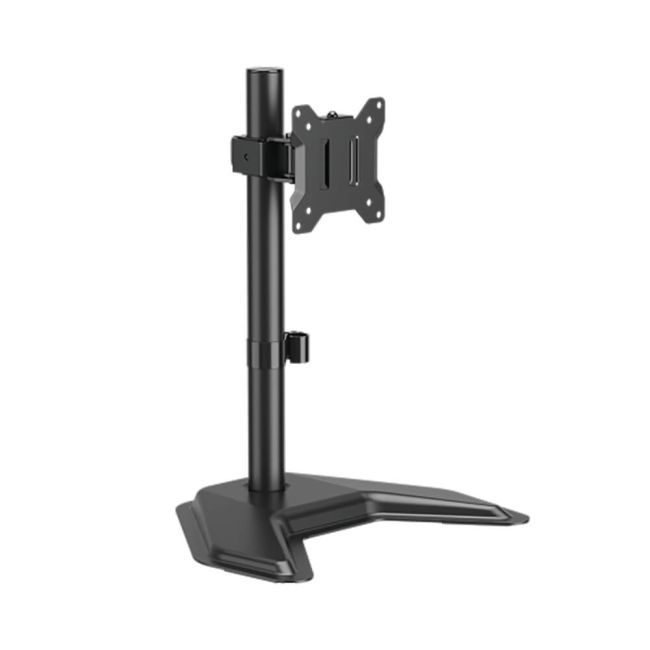 Freestanding Desk Mounted Monitor Arms - Single - Black image 1