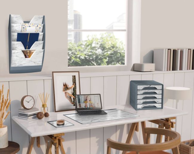 CEP Mineral Marble Smooth 5 Drawer Module Grey 1071111611 image 2