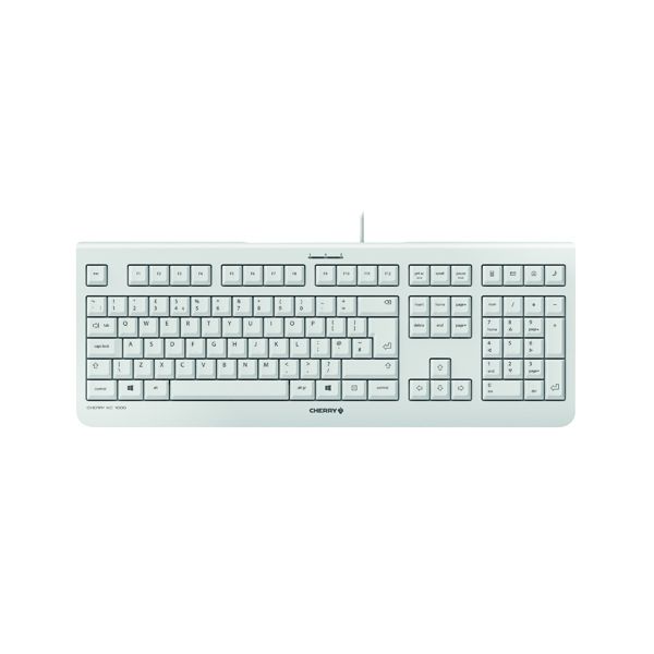 Cherry KC 1000 Corded Keybrd P/Grey image