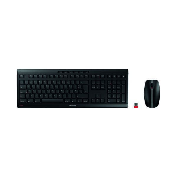 Cherry Stream USB Kbrd/Mouse Set Blk image