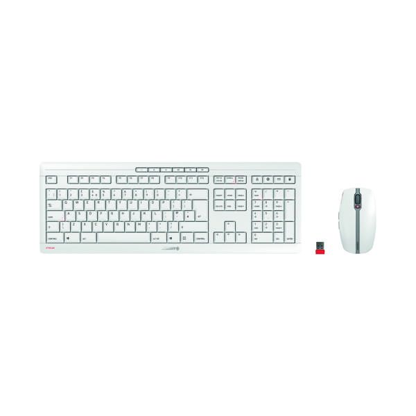 Cherry Stream USB Kbrd/Mouse LGrey image