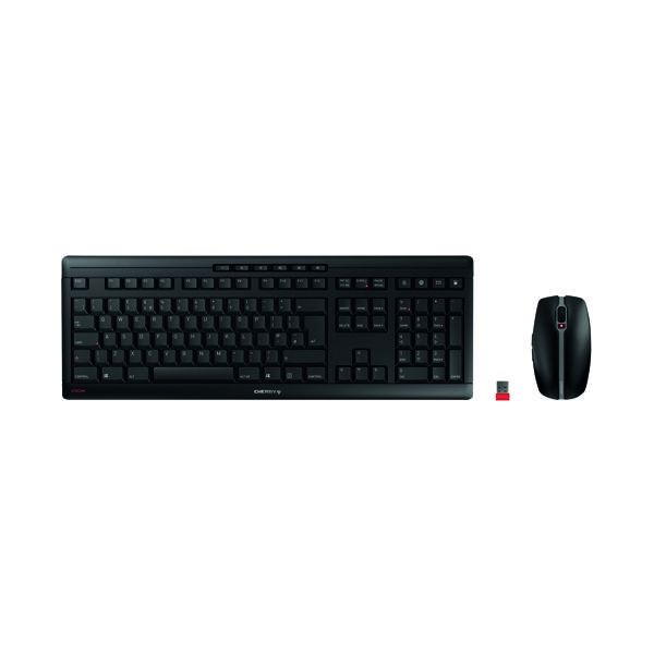 Cherry Stream USB Kbrd/Mouse Set Blk image