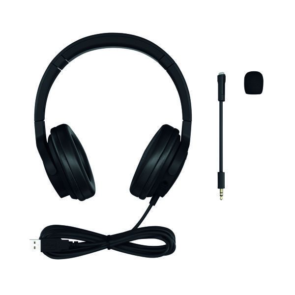 Cherry HC 2.2 USB Wired Headset Blk image