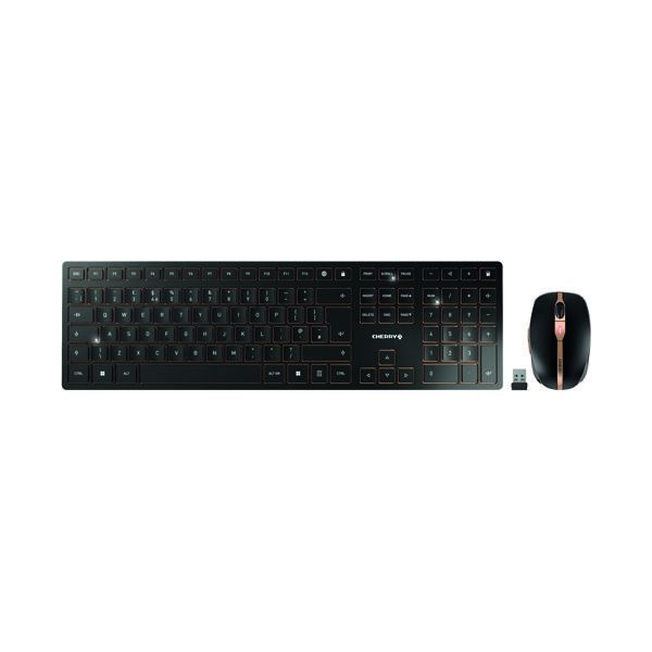 Cherry DW 9100 USB Kbrd/Mouse Blk image